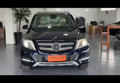 Mercedes-benz glk 220 sport cdi 2.2 tb 4x4 aut. diesel  - azul - 2015/2015