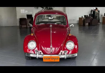 Volkswagen fusca fusca 1200 - vermelha - 1966/1966
