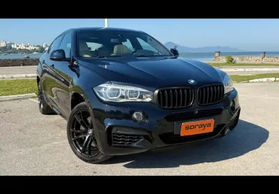 Bmw x6 x6 4.4 xdrive 50i m sport  - preta - 2014/2015