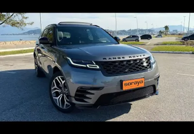 Land rover range rover velar - cinza - 2018/2018