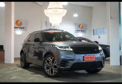 Land rover range rover velar - cinza - 2018/2018