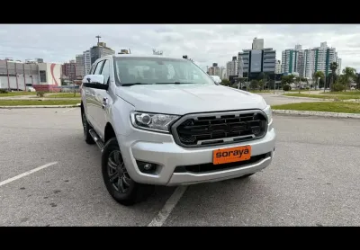 Ford ranger xlt 3.2 20v 4x4 cd diesel mec. - prata - 2022/2022