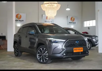 Toyota corolla cross xrx 1.8 16v aut. (híbrido)  - cinza - 2021/2022