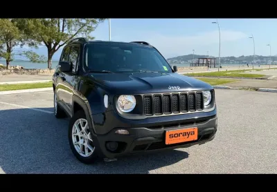 Jeep renegade sport 1.8 4x2 flex 16v aut.  - preta - 2019/2020