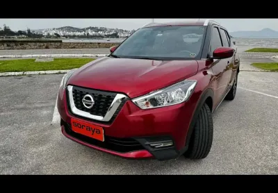 Nissan kicks sv 1.6 16v flexstar 5p aut.  - vermelha - 2018/2018