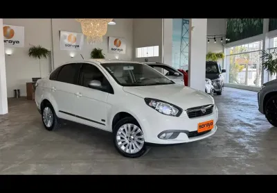 Fiat grand siena essence 1.6 flex 16v  - branca - 2014/2015