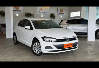 Volkswagen polo 1.0 flex 12v 5p  - branca - 2021/2022