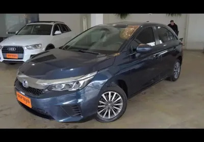 Honda city hatchback lx 1.5 flex 16v aut. - azul - 2024/2024