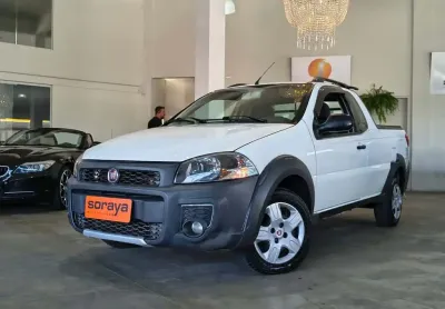 Fiat strada working 1.4 mpi fire flex 8v ce  - branca - 2015/2016