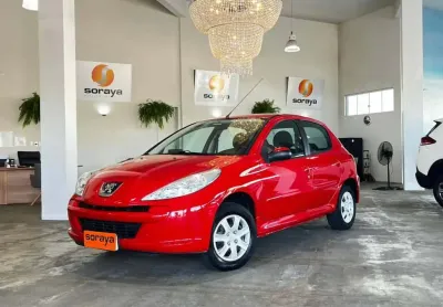 Peugeot 207 active 1.4 flex 8v 5p  - vermelha - 2014/2014