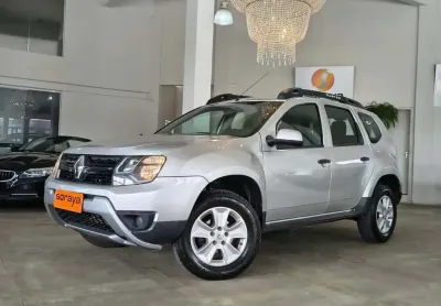 Renault duster expression 1.6 flex 16v aut.  - prata - 2019/2020