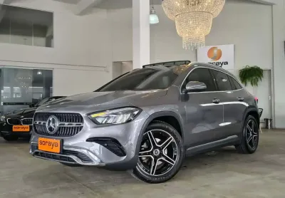 Mercedes-benz gla 200  progressive 1.3 tb 16v aut.(híb) - cinza - 2024/2025