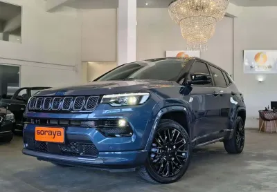 Jeep compass s 1.3 tb 4xe aut. (híbrido)  - azul - 2022/2022