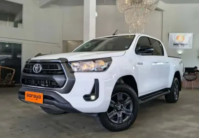 Toyota hilux cd sr 4x4 2.8 tdi diesel aut.   - branca - 2022/2022