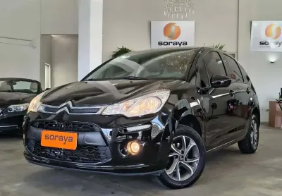 Citroën c3 tendance 1.6 vti flex start 16v aut.  - preta - 2017/2017