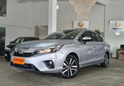 Honda city sedan ex 1.5 flex 16v 4p aut.  - prata - 2023/2023