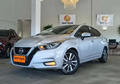 Nissan Versa Advance 1.6 16V Flex Aut - Prata - 2021/2022