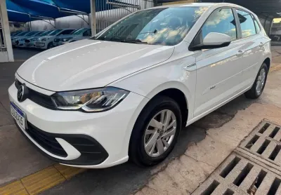 Vw polo confortline  tsi 1.0 turbo flex  autoamtico  2023/2024  completo revisado novissimo 