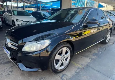 Mercedes benz c-200   gasolina 2015/2016 completo revisada pneus bons doc em dias manul copia