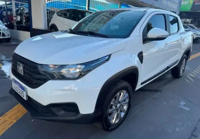 Fiat strada freedom cd 1.3  flex 2023/2023 completa revisada pneus novos lacrada 