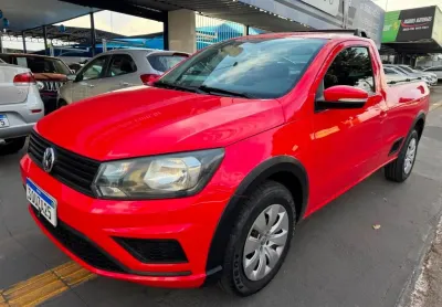 Vw saveiro trendline cs 1.6 flex 2017/2018  completa revisada  pneus novos novissima 