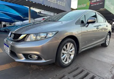Honda civic  lxr 2.0  flex automatico  2013/2014  completo, revisado pneus novos documentaçao ok