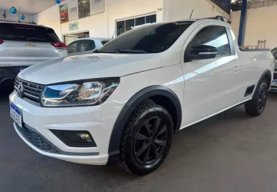 Vw saveiro robust cs 1.6  flex 2017/2018   completa revisada pneus novos ,couro ,som ,rodas,