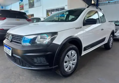 Vw saveiro robust cd 1.6  flex 2018/2018  completa revisada  pneus novos revisada