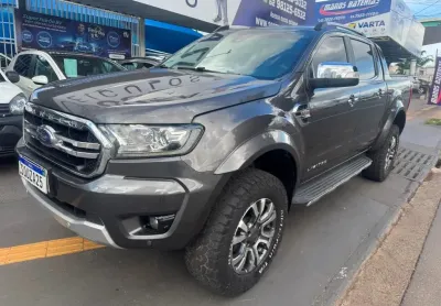 Ford ranger limited 3.2 diesel automatico 4x4  2020/2021 revisada estado sem retoque novissma 