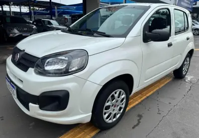 Fiat uno attractive 1.0 flex  manual 2018/2019  completo revisado, lacrado pneus novos 