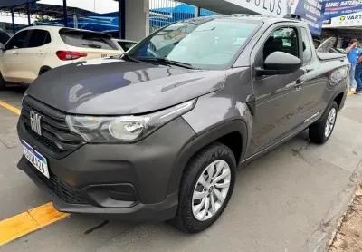 Fiat strada cs endurance 1.4  flex 2020/2021  completa revisada pneus novos file