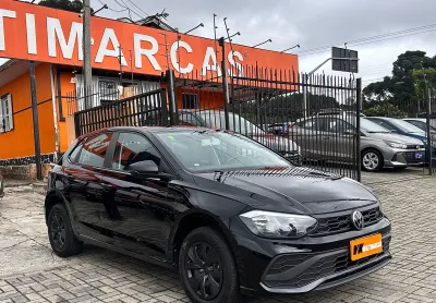 Polo track 1.0 2025 com painel novo e km baxo! super oportunidade