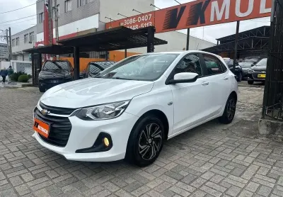 Chevrolet onix lt hatch 1.0 2024 com baixo km! aprovado em laudo veícular