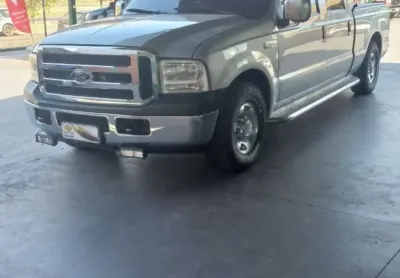  f250 cd xlt-l 4.2 6cc mwm  ️ 2005/2005  top de linha de fábrica  ️ banco couro  ️ lona marítima   p