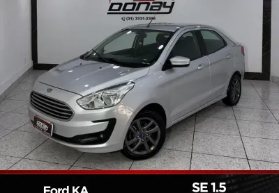 Ford ka sedan se 1.5 12v flex câmbio manual    2018/2019 r$ 45.900*