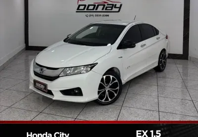 Honda city sedan ex 1.5 16v flex câmbio automático   