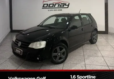 Volkswagen golf sportline 1.6 8v mi total flex   