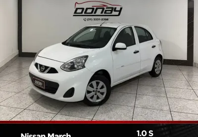 Nissan march s 1.0 12v flex câmbio manual  