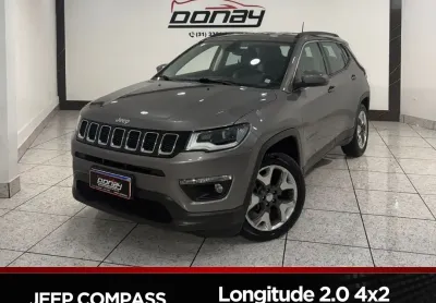 JEEP COMPASS LONGITUDE 2.0 4x2 FLEX CÂMBIO AUTOMÁTICO 