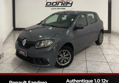 RENAULT SANDERO AUTHENTIQUE 1.0 12v FLEX CÂMBIO MANUAL  