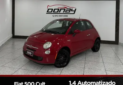 FIAT 500 CULT 1.4 8v EVO FLEX CÂMBIO AUTOMATIZADO 