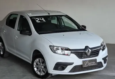 Renault logan zen flex baixo km sem entrada 1.0 12v aceito trocas e financio - 2024
