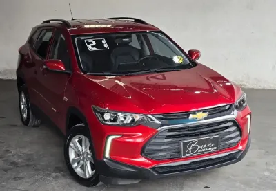 Chevrolet tracker turbo vinho bancos em couro aceito trocas e financio - 2021