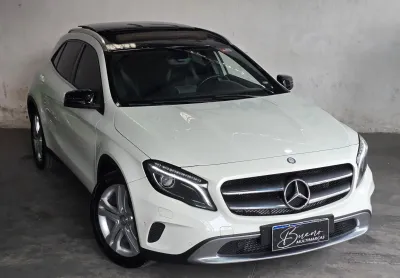 Mercedes-benz gla 250 vision 2.0 turbo teto solar 211cv sem retoques de pintura - 2015