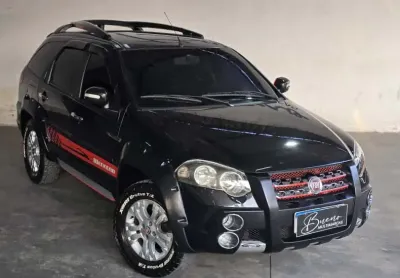 Fiat/ palio weekend adventure locker flex completo impecavel aceito trocas e financio - 2009