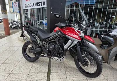 Triumph tiger 800 xca 2019, revisada, aceito troca, cartão e financio