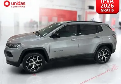 Jeep compass 2025 1.3 t270 turbo flex longitude at6