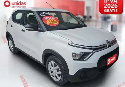 Citroen C3 2024 1.0 16v flex live pack manual