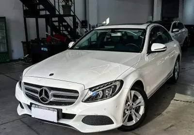 Mercedes-benz c-250 avantgarde 2.0 tb 211cv aut.  - branca - 2017/2017