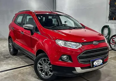Ford ecosport freestyle 1.6 16v flex 5p  - vermelha - 2013/2014